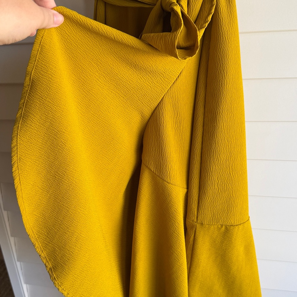 A New Day Yellow Midi Dress - Picture 4 of 6